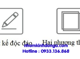 CỬA SỔ MỞ QUAY LẬT HOPO 